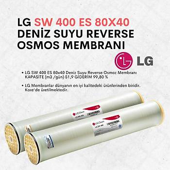 LG SW 400 ES  80x40 Deniz Suyu Reverse Osmoz Membran�