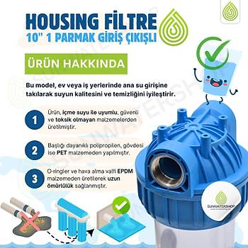 10'' Housing Filtre Kab� 1'' Giri� ��k��