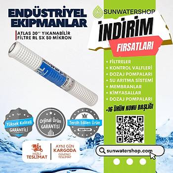Atlas 30'' Y�kanabilir Filtre  RL SX 50 Mikron