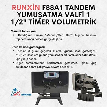 Runxin F88A1 Tandem Yumuatma Valfi 1 1/2