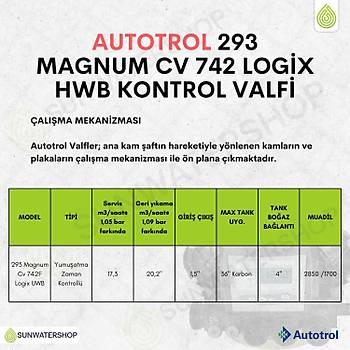 Autotrol 293 Magnum Cv 742 Logix HWB Yumu�atma Zaman Kontroll�