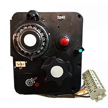 Fleck FL 24216 Timer 3240 375 m3 Meter immediate Duplex 1/30 rpm  24V 50 hz