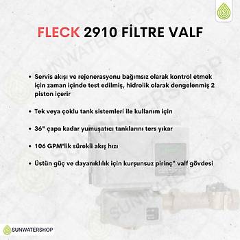 Fleck 2910 Filtre Valf