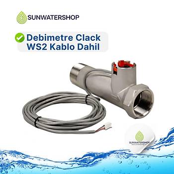 Debimetre Clack WS2 Kablo Dahil