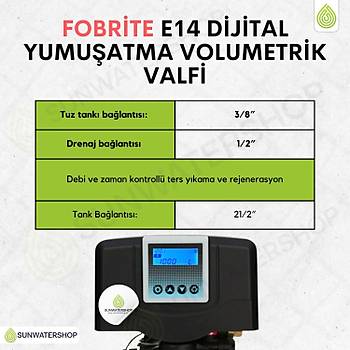 Fobrite E14 Dijital Yumu�atma Volumetrik Valfi