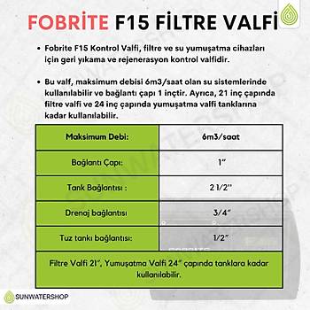 Fobrite F15 Filtre Valfi
