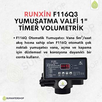 Runxin F116Q3 Yumu�atma Valfi 1