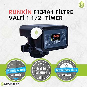 Runxin F134A1 Filtre Valfi 1 1/2
