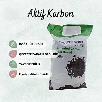 Watersorp 8x30 Aktif Karbon  20 kg (K�m�r Bazl�)