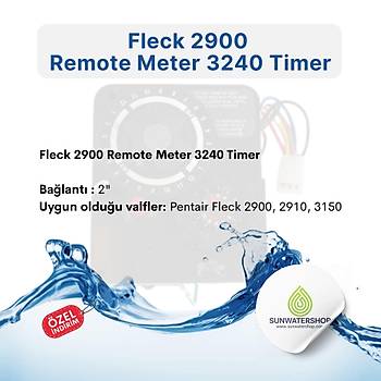 Fleck 2900 Remote Meter 3240 Timer