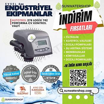 Autotrol 278 Logix 742 Performa Cv Yumu�atma Zaman Kontroll� Valf