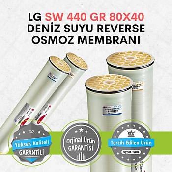 LG SW 440 GR  80x40 Deniz Suyu Reverse Osmoz Membran