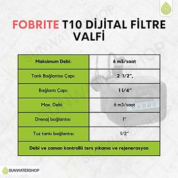Fobrite T10 Dijital Filtre Valfi