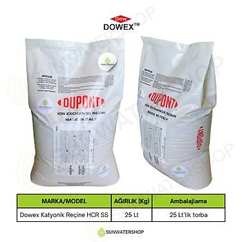 Dowex / Dupont Katyonik Re�ine HCR S/S 25 Lt