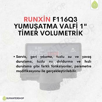 Runxin F116Q3 Yumu�atma Valfi 1
