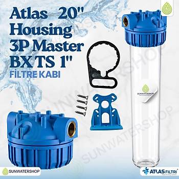 20� Housing 3P Master BX TS 1� Filtre Kab� Atlas