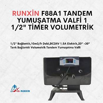 Runxin F88A1 Tandem Yumuatma Valfi 1 1/2