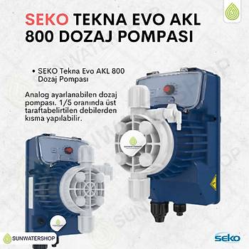 Seko Tekna Evo AKL 800 Dozaj Pompas�