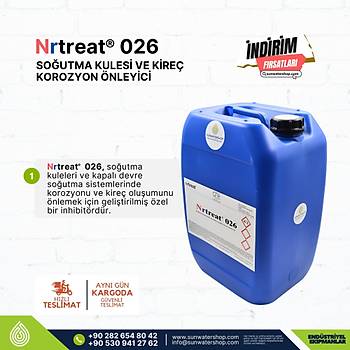 Soutma Kulesi Kire Korozyon nleyici ( Sert su beslenen demir yzeyler iin)