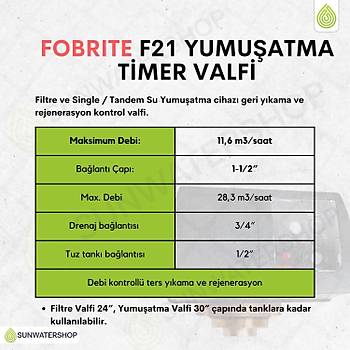 Fobrite F21 Yumu�atma Timer Valfi