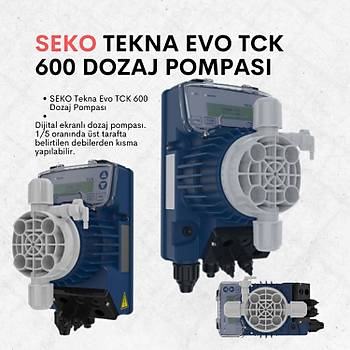 Seko Tekna Evo TCK 600 Dozaj Pompas�