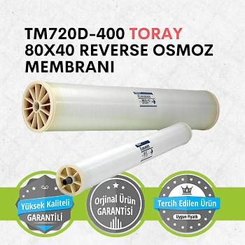 Toray TM720D 400 8040 Reverse Osmoz  Membran�