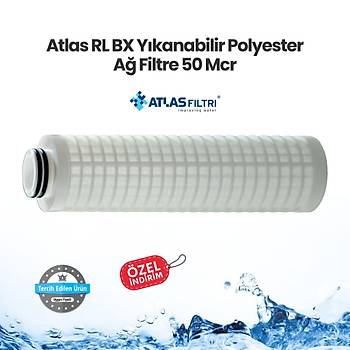Atlas RL BX Ykanabilir Polyester A Filtre 50 Mcr