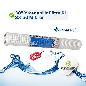 Atlas 30'' Y�kanabilir Filtre  RL SX 50 Mikron