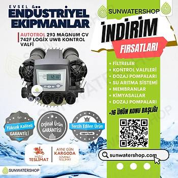 Autotrol 293 Magnum Cv 742F Logix UWB Filtre Zaman Kontroll� Valf