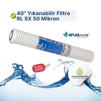 Atlas 40'' Ykanabilir Filtre RL SX 50 Mikron