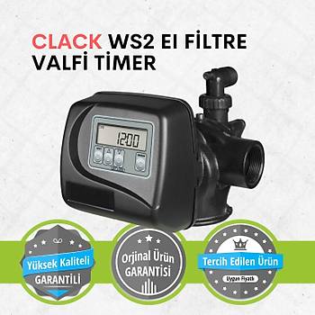 Clack WS2 EI Filtre Valfi  Timer