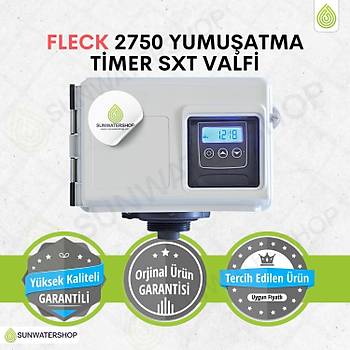Fleck 2750 Yumu�atma 1600 Timer SXT Valfi