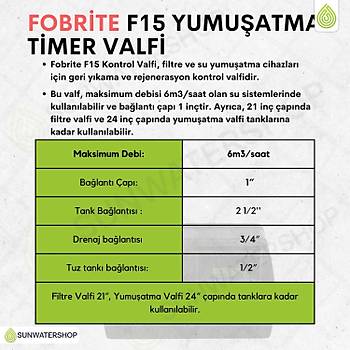 Fobrite F15 Yumu�atma Timer Valfi