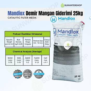 Mandiox Demir Mangan Giderimi 25kg