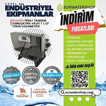 Runxin F88A1 Tandem Yumuatma Valfi 1 1/2