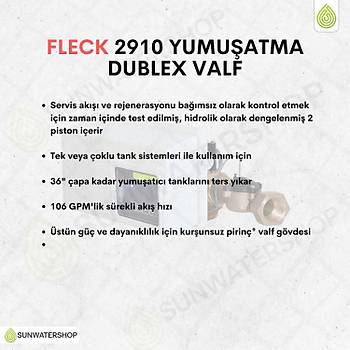 Fleck 2910 Yumu�atma 1700 Dublex Valf 375 m3