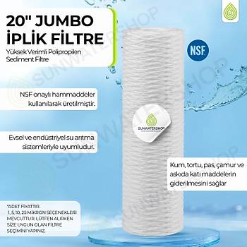 20'' Jumbo �plik Filtre