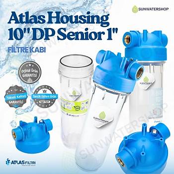 Atlas Housing 10� DP Senior 1'' Filtre Kab�