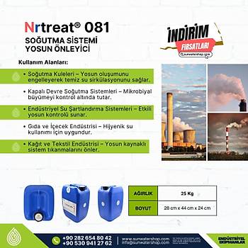 So�utma Sistemi Yosun �nleyici