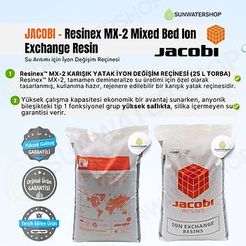 Jacobi Resinex MX-2 MIXED BED Re�ine