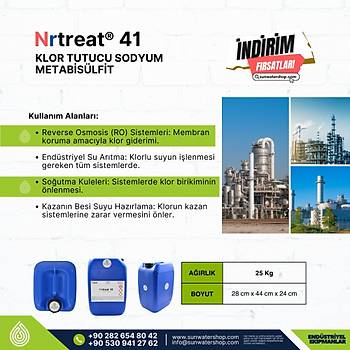 Klor Tutucu Sodyum Metabislfit