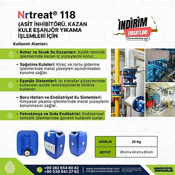Asit nhibitr (Kazan Kule Eanjr Ykama ilemleri iin ,demire yzeye asidin zarar vermemesi iin)