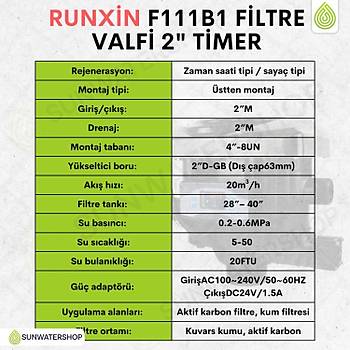 Runxin F111B1 Filtre Valfi  2