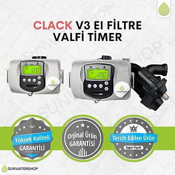 Clack V3 EI Filtre Valfi Timer