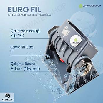 10'' Housing Filtre Kab� 1'' Giri� ��k��