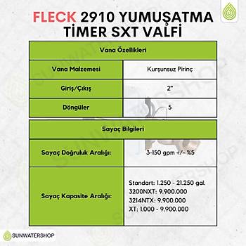 Fleck 2910 Yumu�atma 1700 Timer SXT Valfi