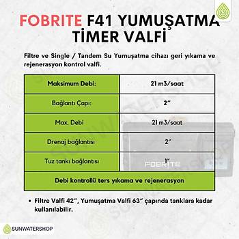 Fobrite F41 Yumu�atma Timer Valfi