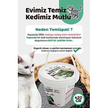 Avantaj Paketi Aktif Karbonlu  Kedi Kumu Koku Gidericis  Koku Hapseden, Sper Etkili,  Doal Koku Giderici Karbon Kedi Dostu Koku Giderici