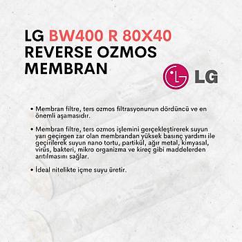 LG BW400 R 80x40 Reverse Ozmos Membran