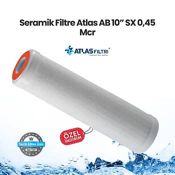 Seramik Filtre Atlas  AB 10 SX 0,45 Mcr